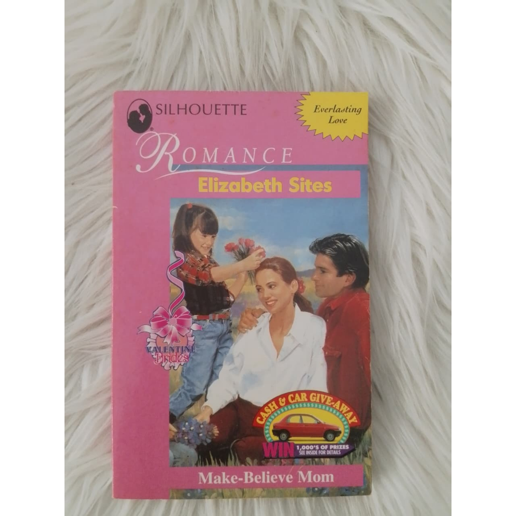 Preloved Novel Silhouette ( English ) Make-Believe Mom By Elizabeth Sites