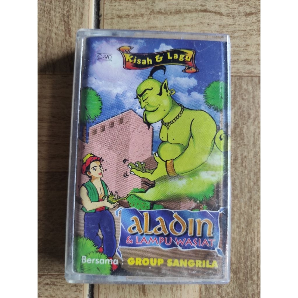 kaset pita kisah & lagu ALADIN dan lampu wasiat