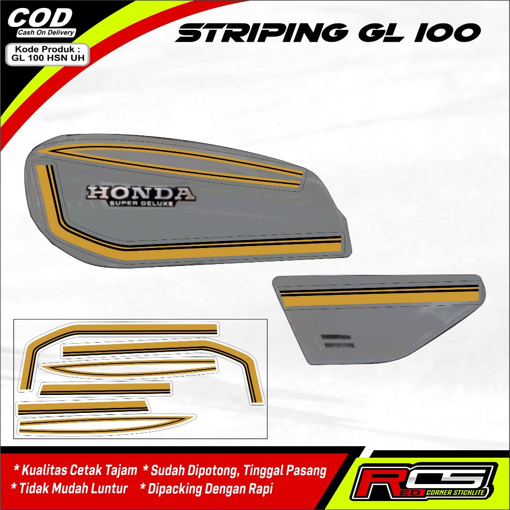 striping GL 100 simpel MOTIF ORI , COD all STRIPING GL 100 MOIF ORI
