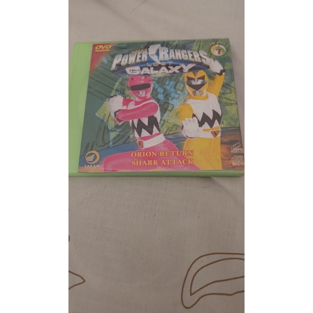 VCD Power Rangers Lost Galaxy