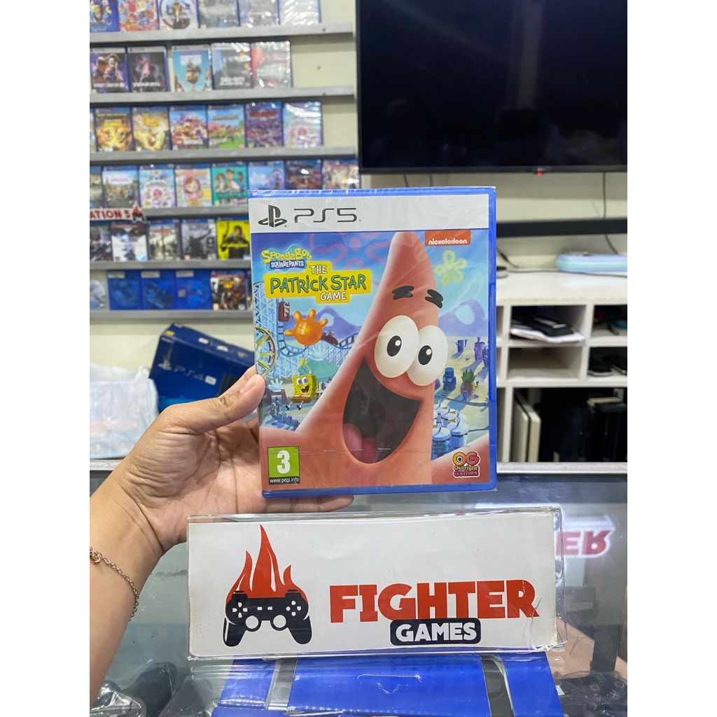 [JOGJA] Kaset PS5 SpongeBob The Patrick Star Game BD PS5 CD PS5