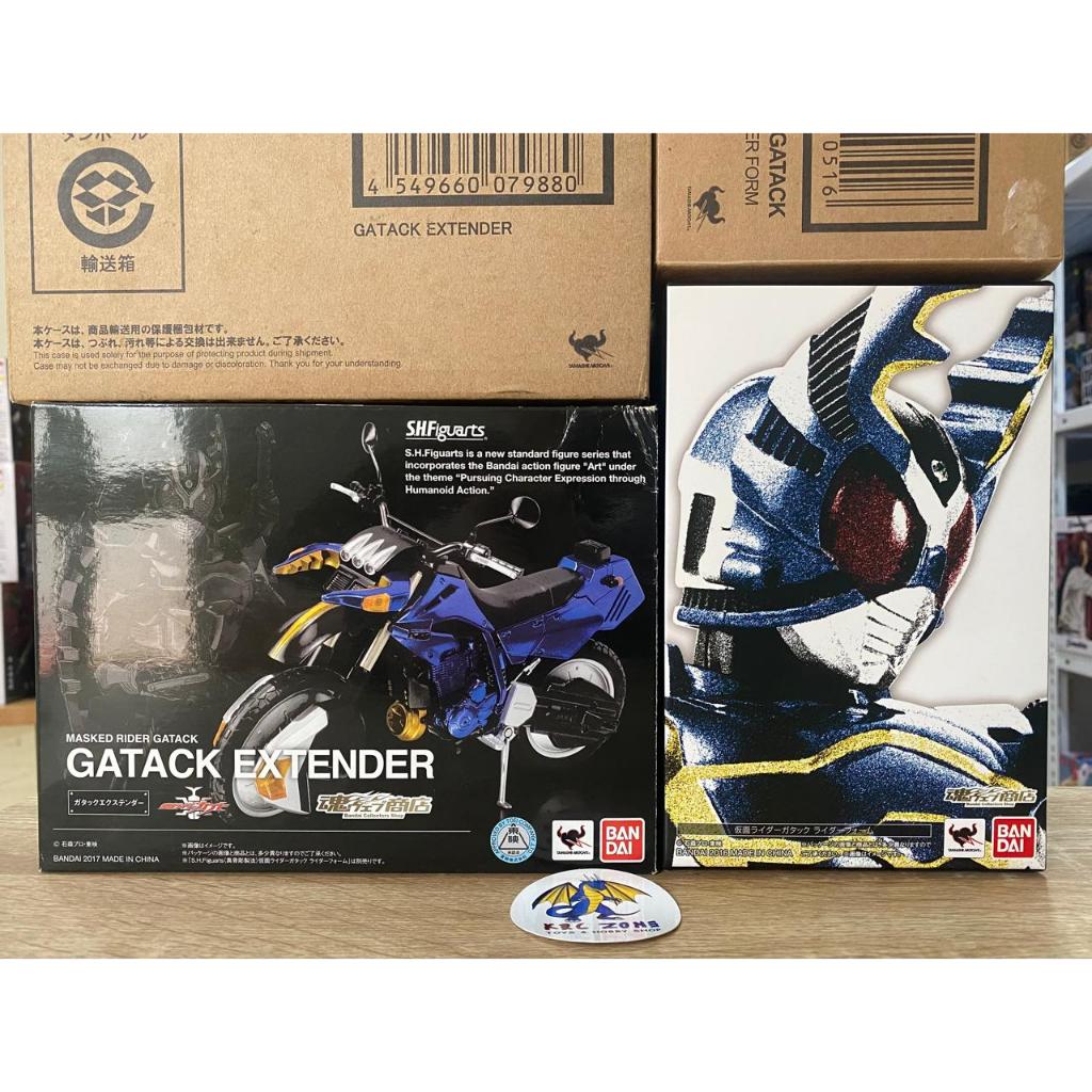 BANDAI S.H.FIGUARTS SHINKOCCHOU SEIHOU KAMEN RIDER KABUTO SHF SS GATACK + GATACK EXTENDER SET