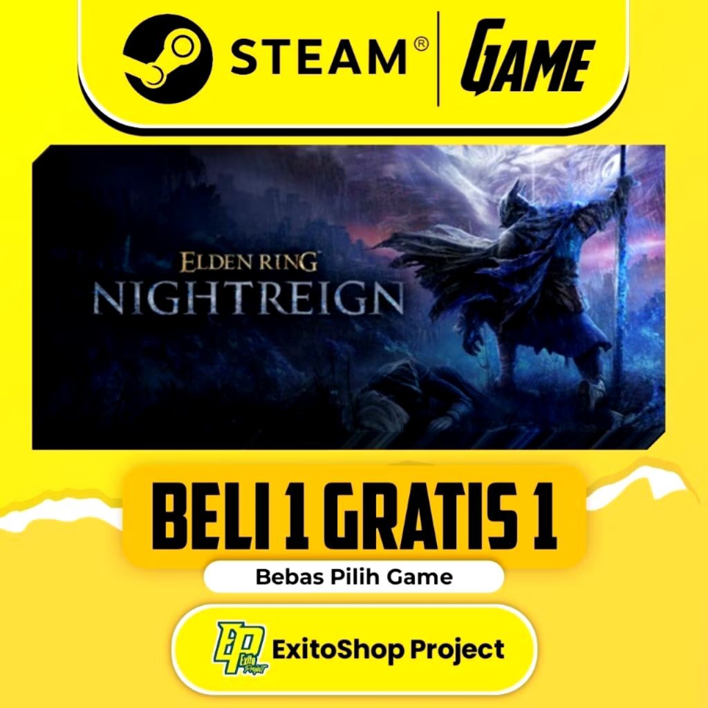 ELDEN RING NIGHTREIGN GAME ORIGINAL STEAM PC/LAPTOP