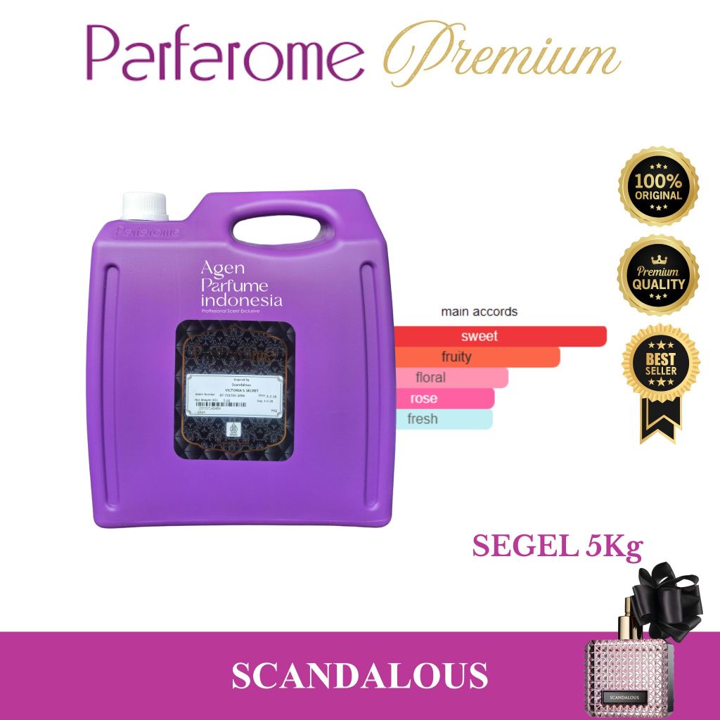 SCANDALOUS By PARFAROME PREMIUM Segel 5Kg