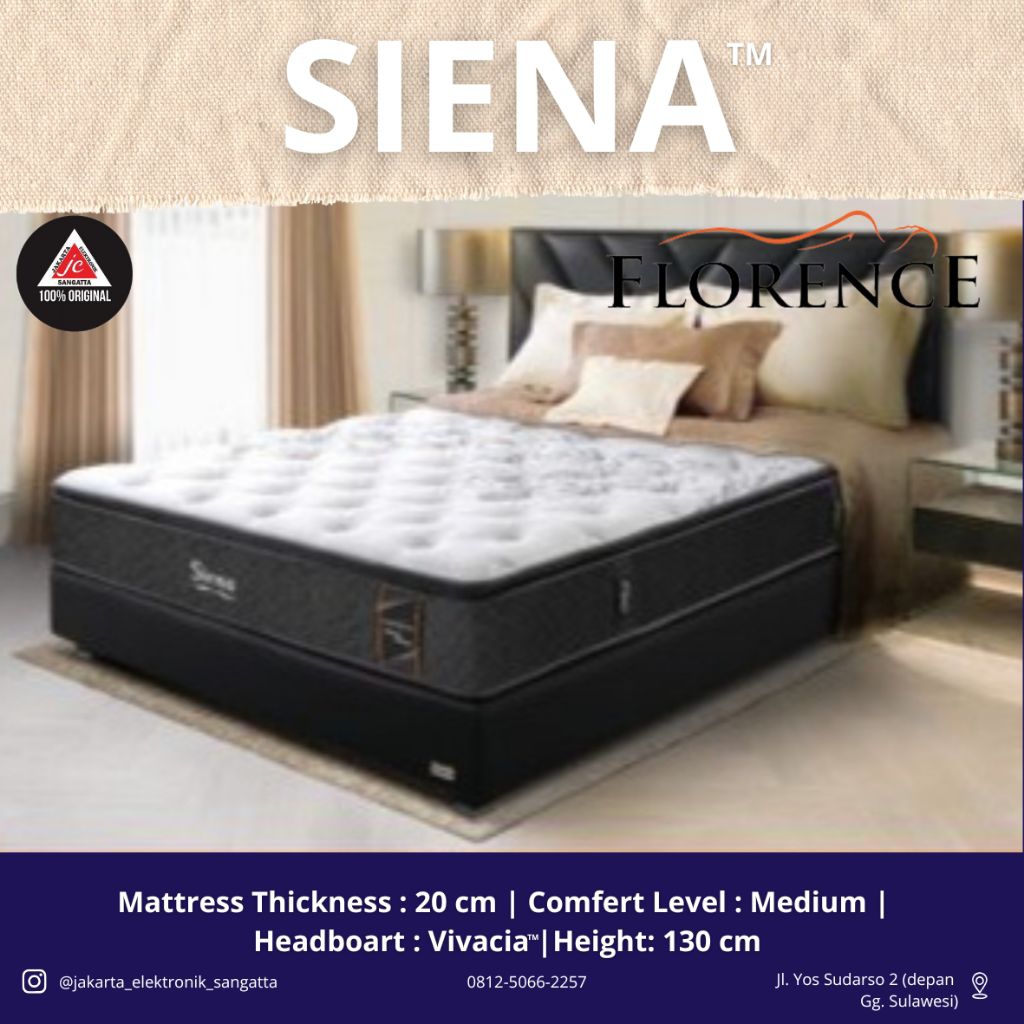 Kasur Spring Bed Florence Kasur anti nyamuk SIENA