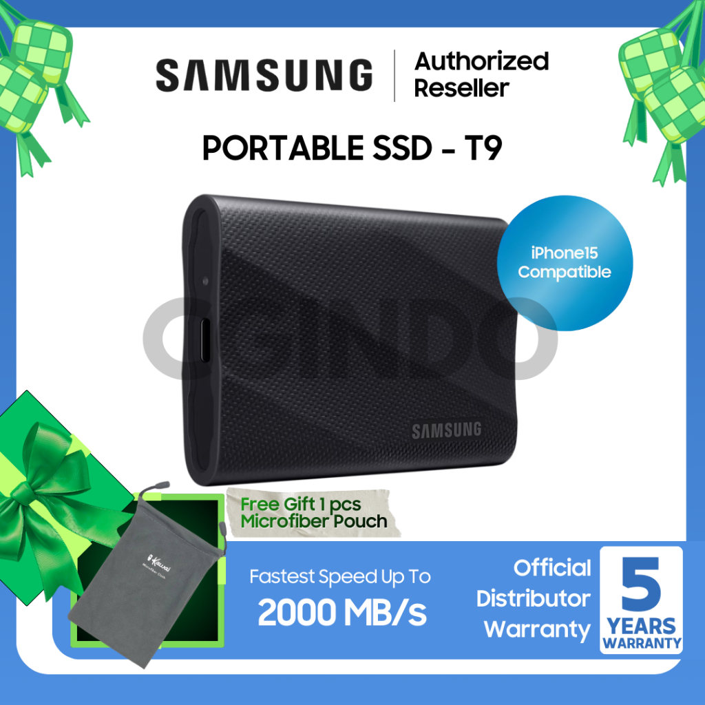 Samsung T9 SSD Portable SSD 1TB / SSD 2TB / SSD 4TB SSD External SSD Eksternal SSD T7 SSD Samsung Up