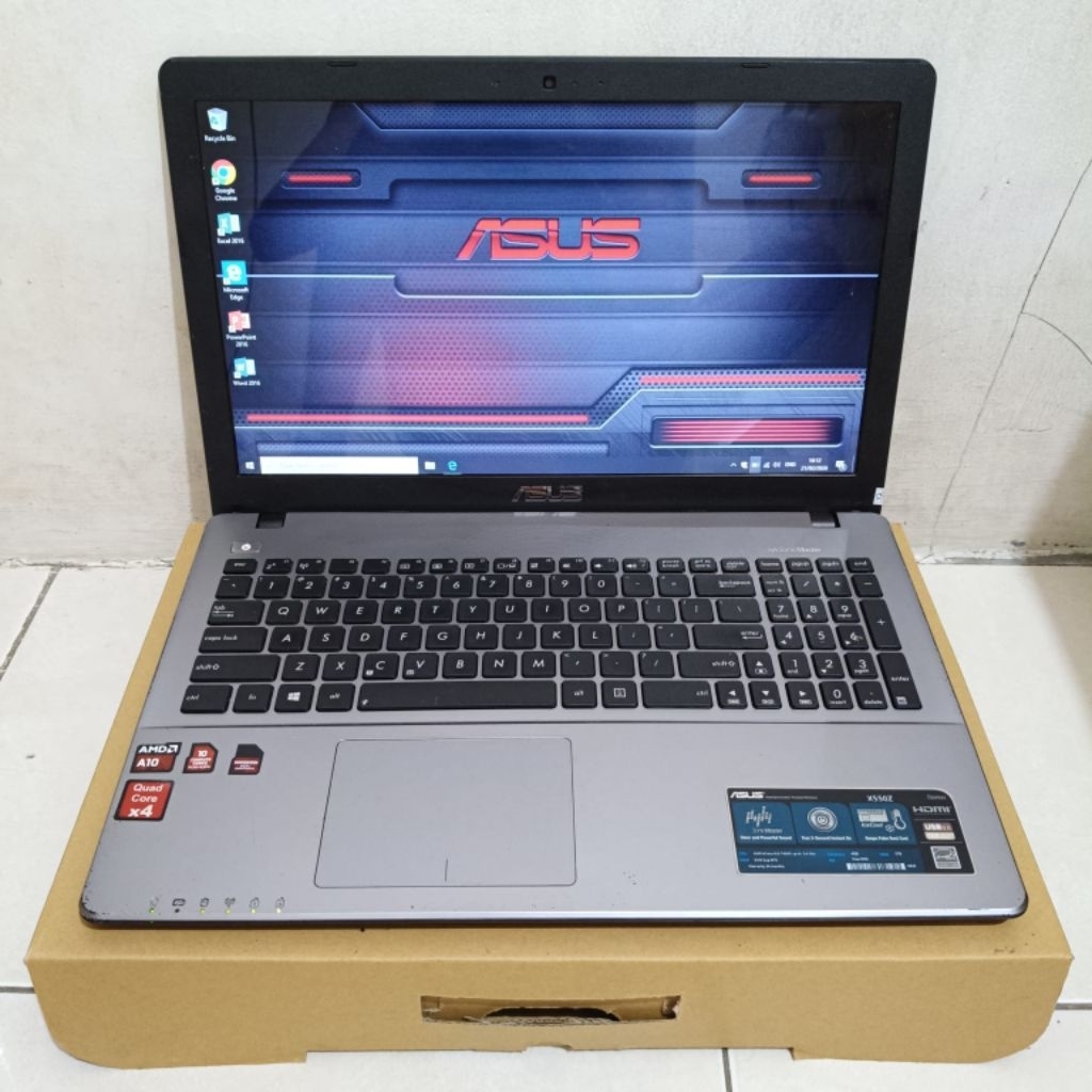 Laptop Asus Gaming X550ZE, Gaming Dan  Editing,Processor : AMD A10 - 7400P, ( 4 CPUs ), DualVGA.- VG