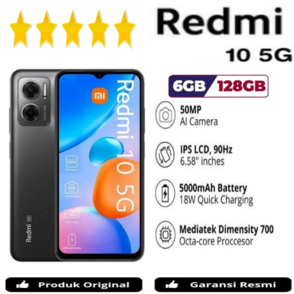 HP REDMI 10 5G 6GB/128GB ORIGINAL