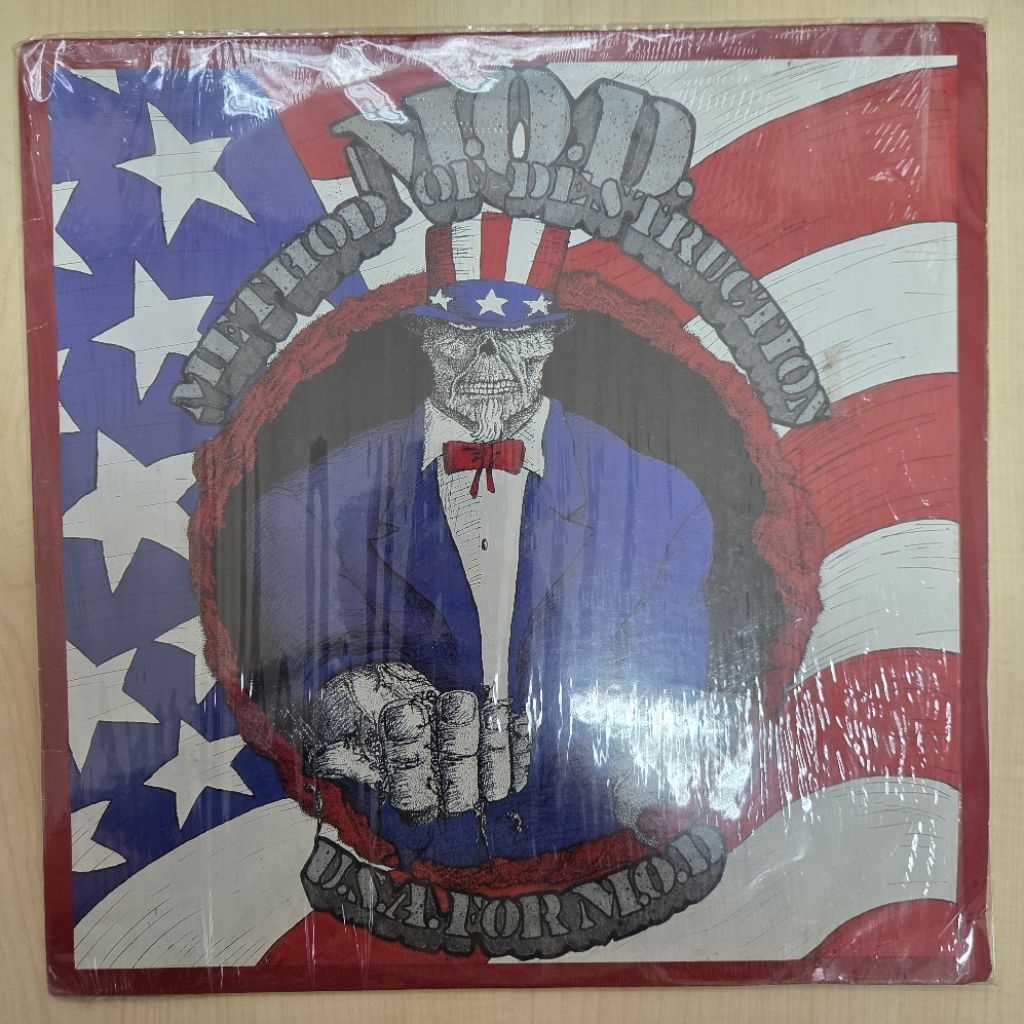 Vinyl MOD USA For MOD Pirigan Hitam Thrash Metal Crossover