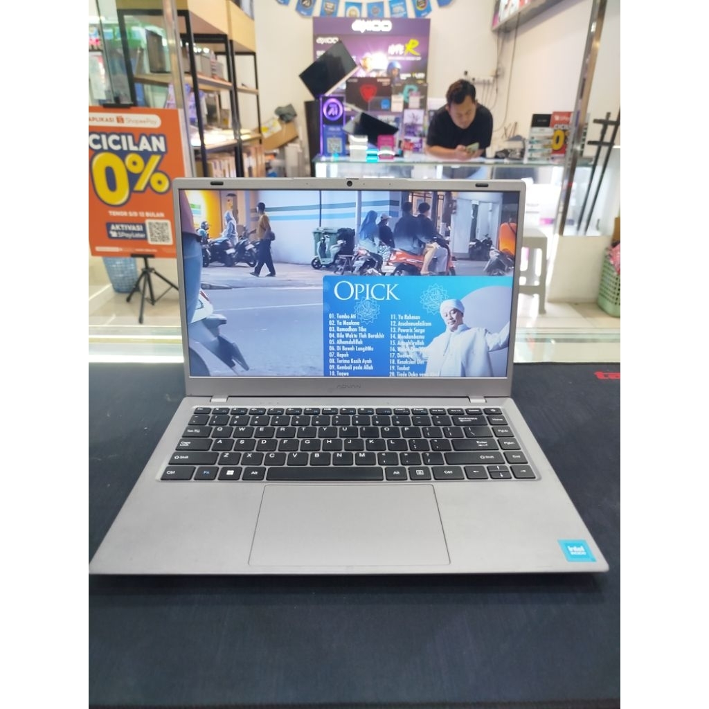 Advan Soulmate 1405 Bekas Siap Pakai - Laptop 14inch Ringan Siap Pakai Sekolah & Kerja