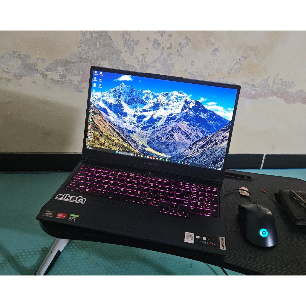 Laptop Gaming Lenovo Legion 5 15ACH6 Bekas