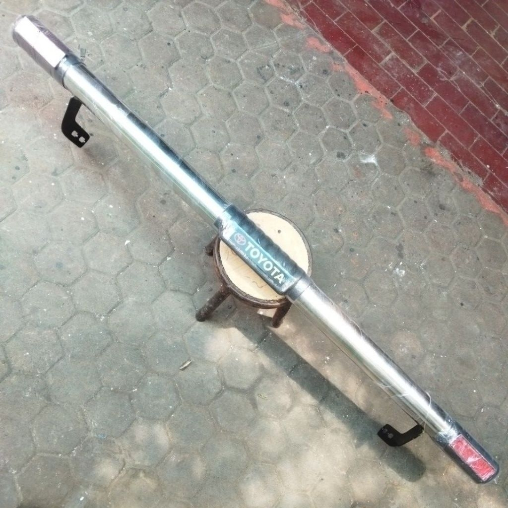 bemper belakang stainless raize - rocky