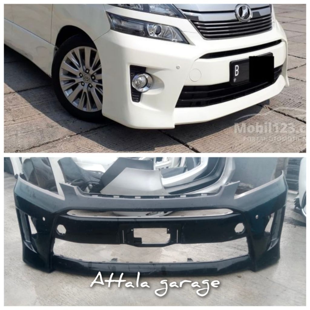 bumper Vellfire zg 2012 2013