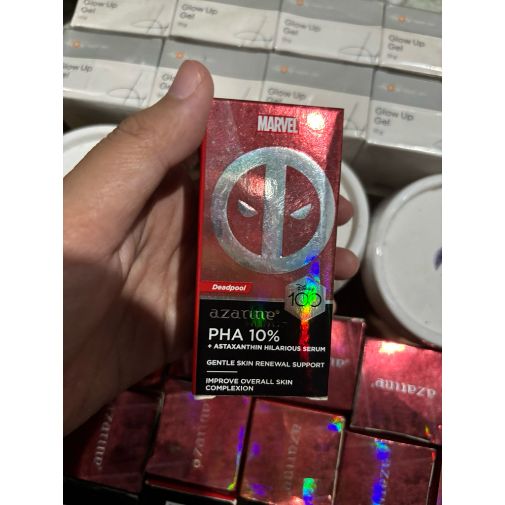 [New]  Azarine PHA 10% Serum | Celo Boost Drink | Animate Yuzu  DNA Salmon Glowing Gel | Focalskin  