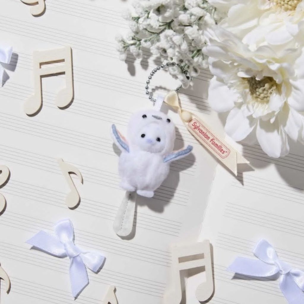 [READY] Sylvanian Families Fairy Snow Bird Keychain