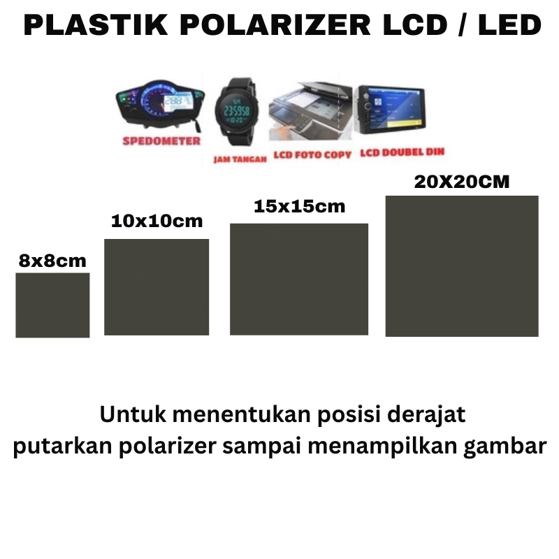 POLARIZER SPEEDOMETER / POLARIS HP / POLARIS SMART WATCH/ HEAD UNIT/ JAM DIGITAL