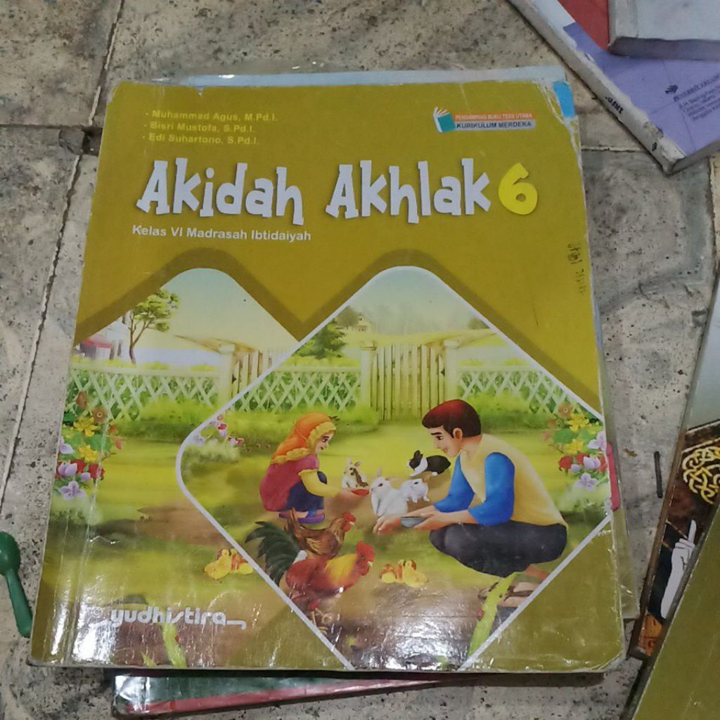 akidah akhlak kelas 6 SD kumer/kurikulum merdeka Yudhistira ORIGINAL