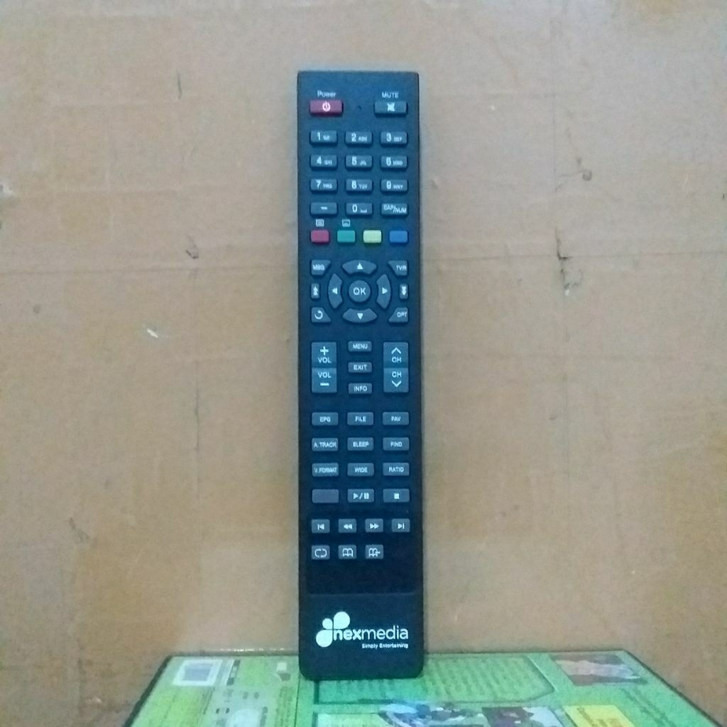 REMOTE TV RECEIVER PARABOLA NEXMEDIA ORIGINAL