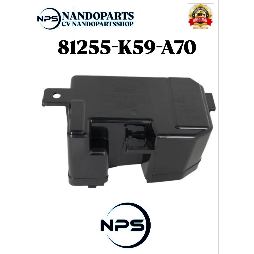 Cover Battery Cover Box Tutup Aki Honda Vario 125/150 New Gen 1 Original AHM (81255K59A70)