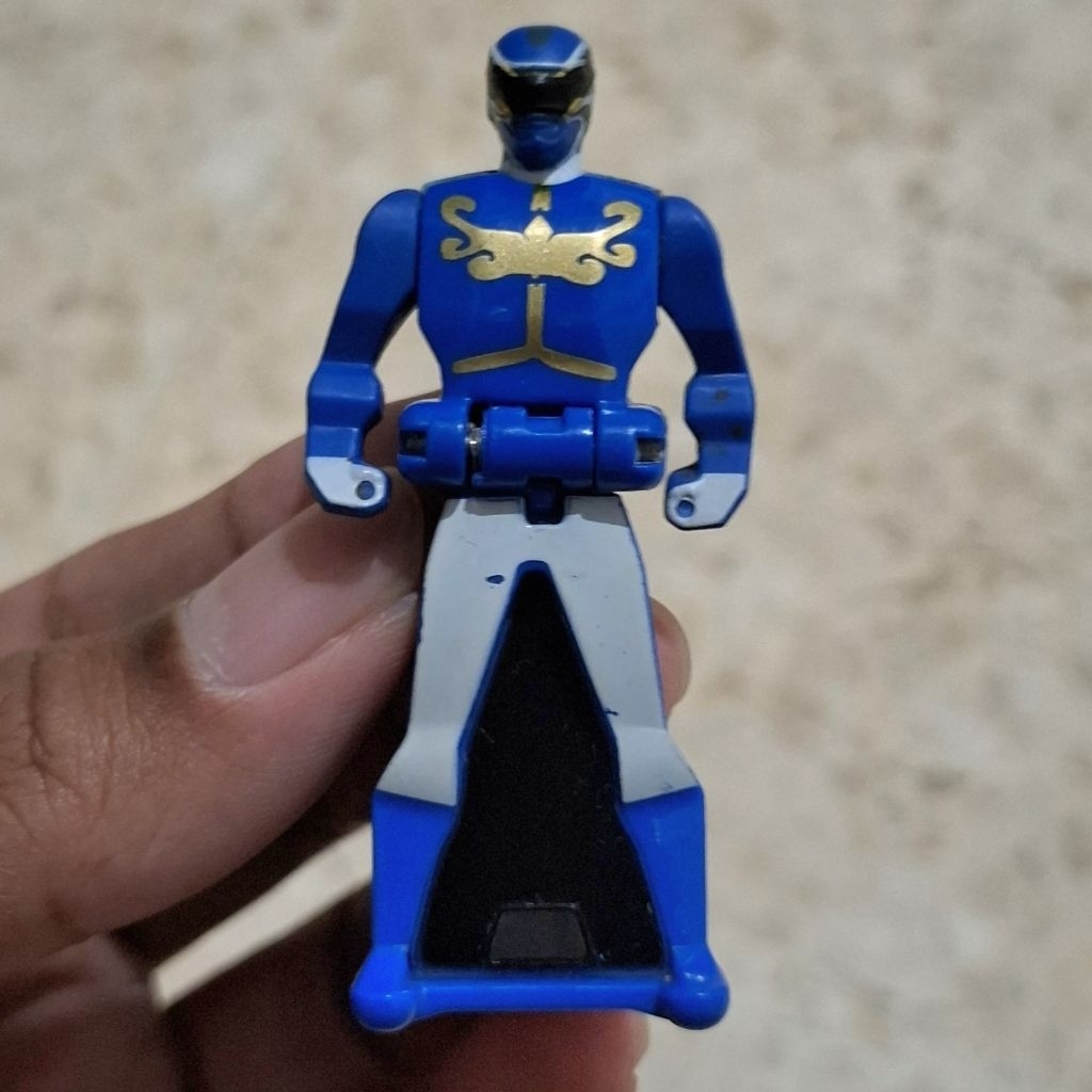 Bandai Super Sentai Gokaiger Key Power Rangers Megaforce Blue loose murah