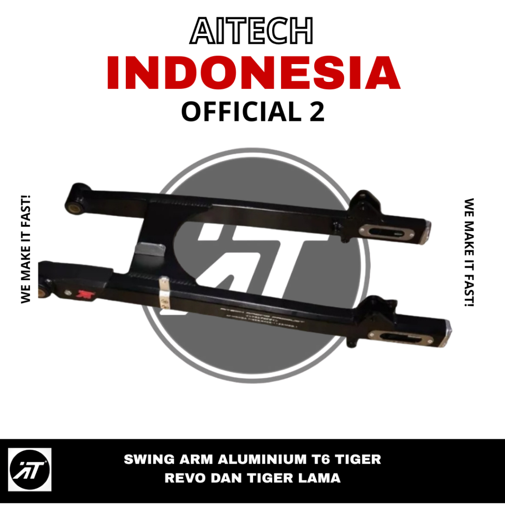 Swing Arm Tiger Daily Harian Aitech Aluminium T6 600mm
