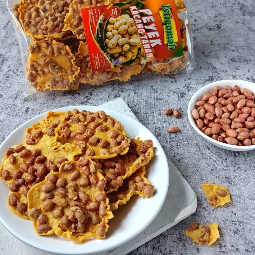 Peyek Kacang Tanah Istiqomah 250gr