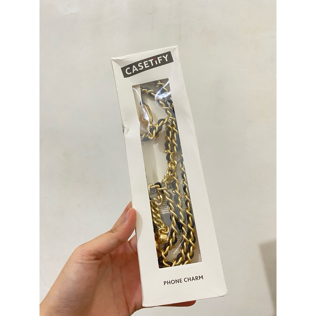 preloved casetify phone charm panjang