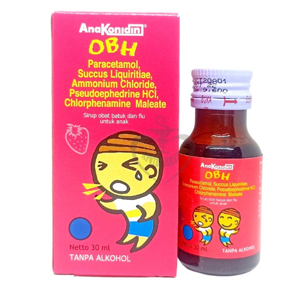 ANAKONIDIN Sirup Obat Batuk Flu Anak 30ml