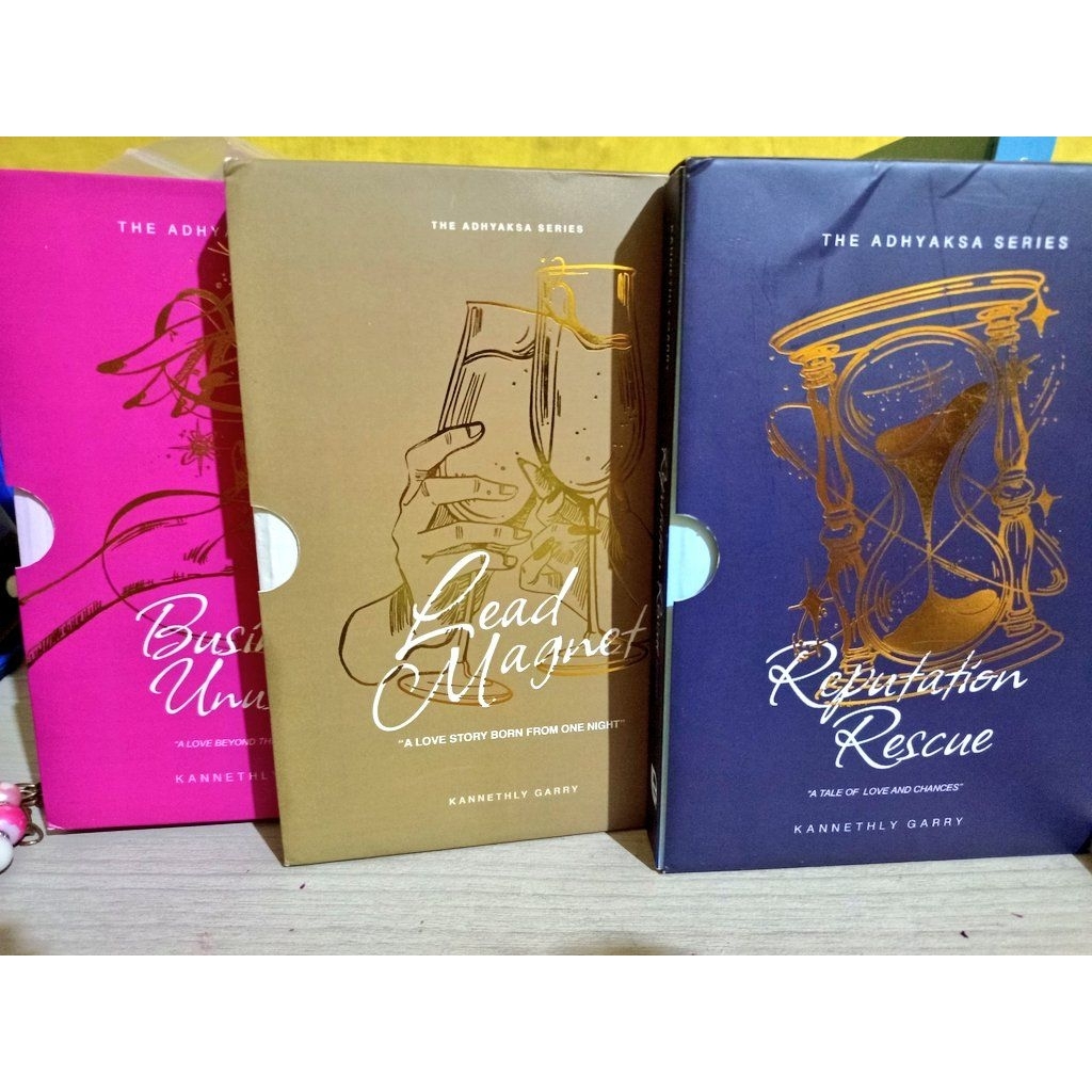 Novel Adhyaksa Series set ( lead magnet, reputation rescue, business unusual)