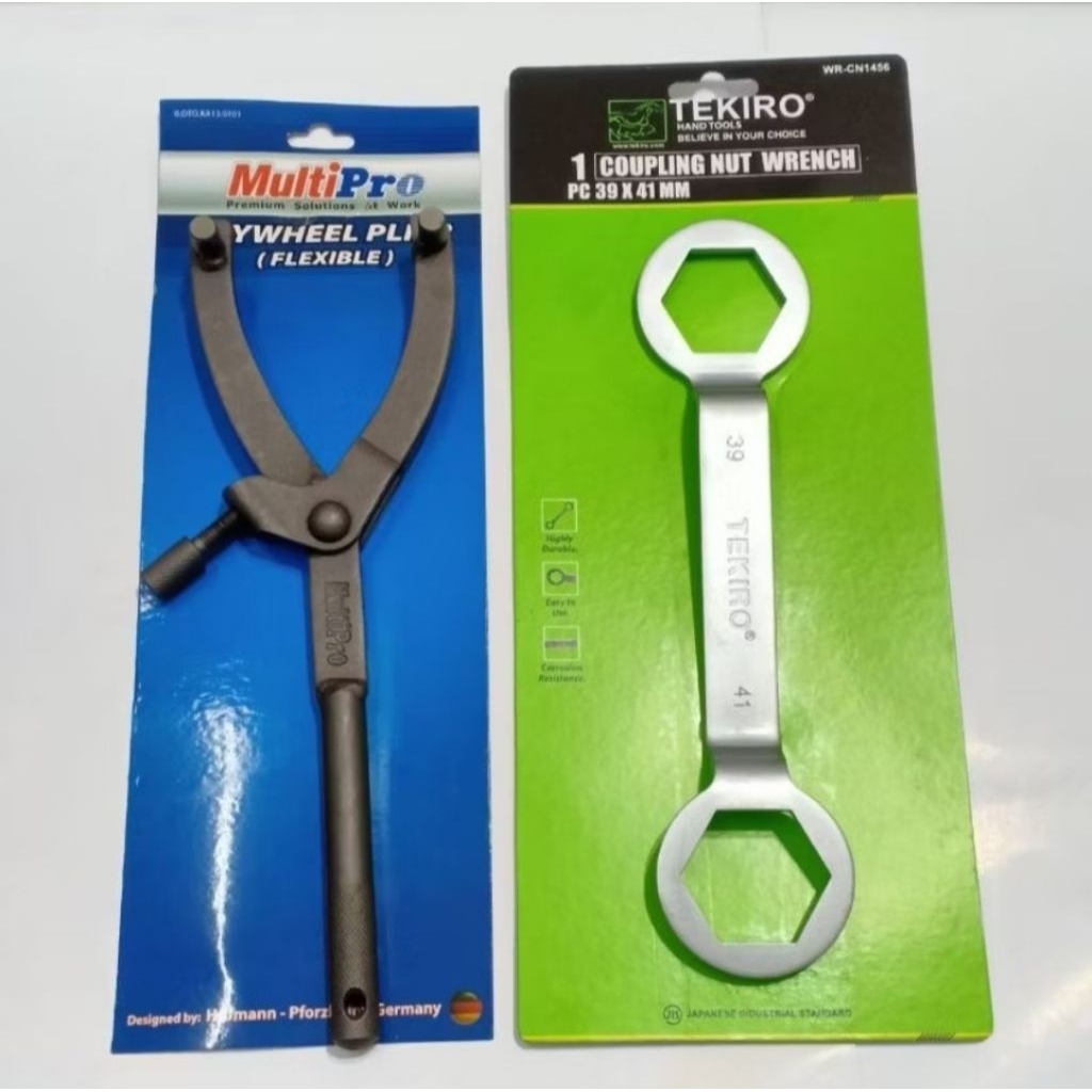 Kunci CVT 2 pcs Treker Tahanan CVT Kunci Mur Kopling CVT 39 - 41 TEKIRO Kunci CVT Treker CVT