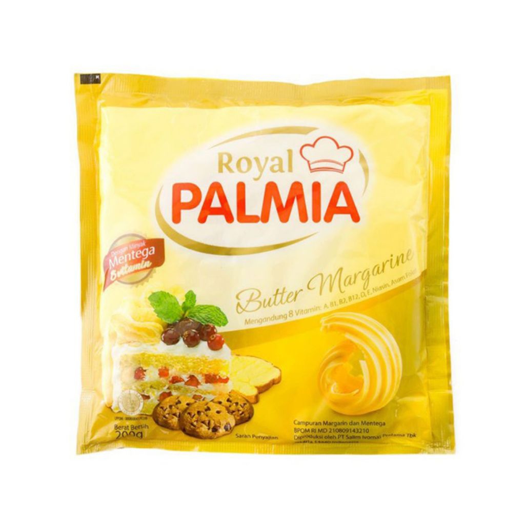ROYAL PALMIA Butter Margarine | Margarine Mentega Palmia 200gr