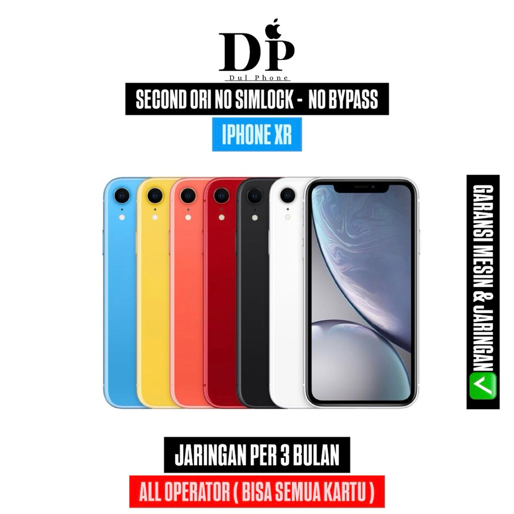 iPhone XR 256 128 64 Inter Second Like New dulphone