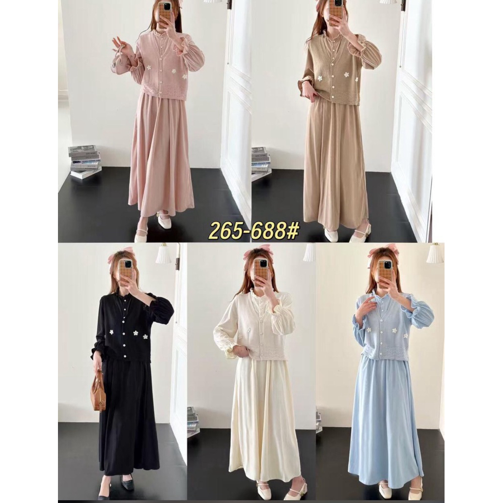 gamis vest terbaru / gamis vest  codoray / gamis vest codoray