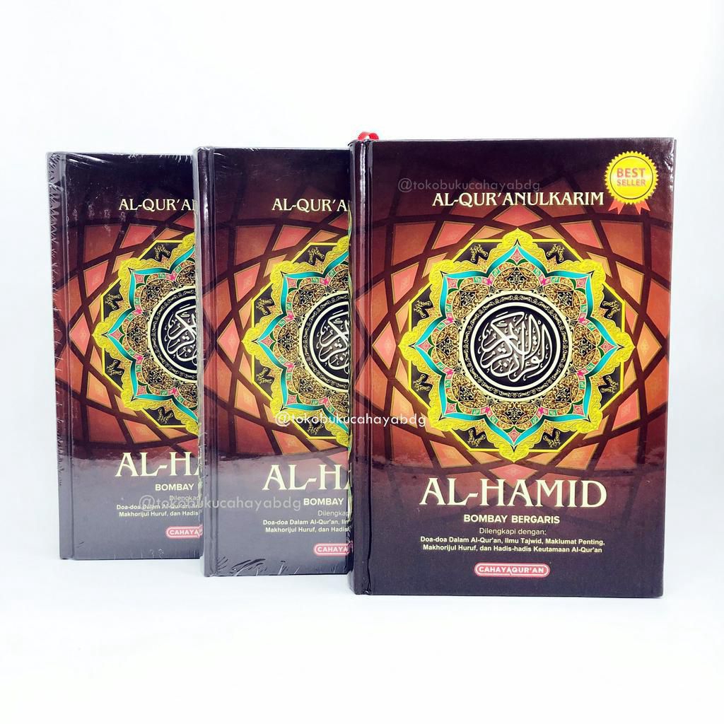 Al Hamid Al Quran Bombay Bergaris Tanpa Terjemah Standar HC A5 Hvs