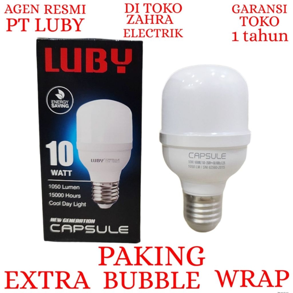 BOHLAM LED LUBY / LAMPU LED LUBY CAPSULE 10W