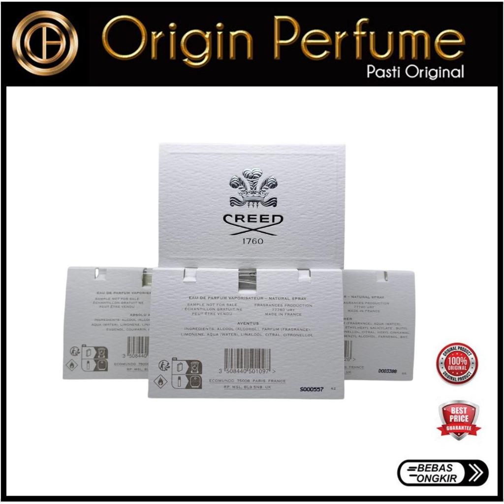 Creed Vial Collection 1.7 ml EDP Absolu Aventus Her Cologne Oud Zarian Centaurus Delphinus Eladaria 