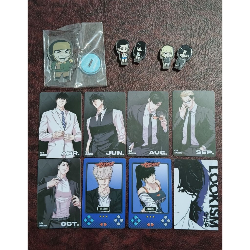 Lookism Official Merchandise Photocard and Mini Acrylic Standee