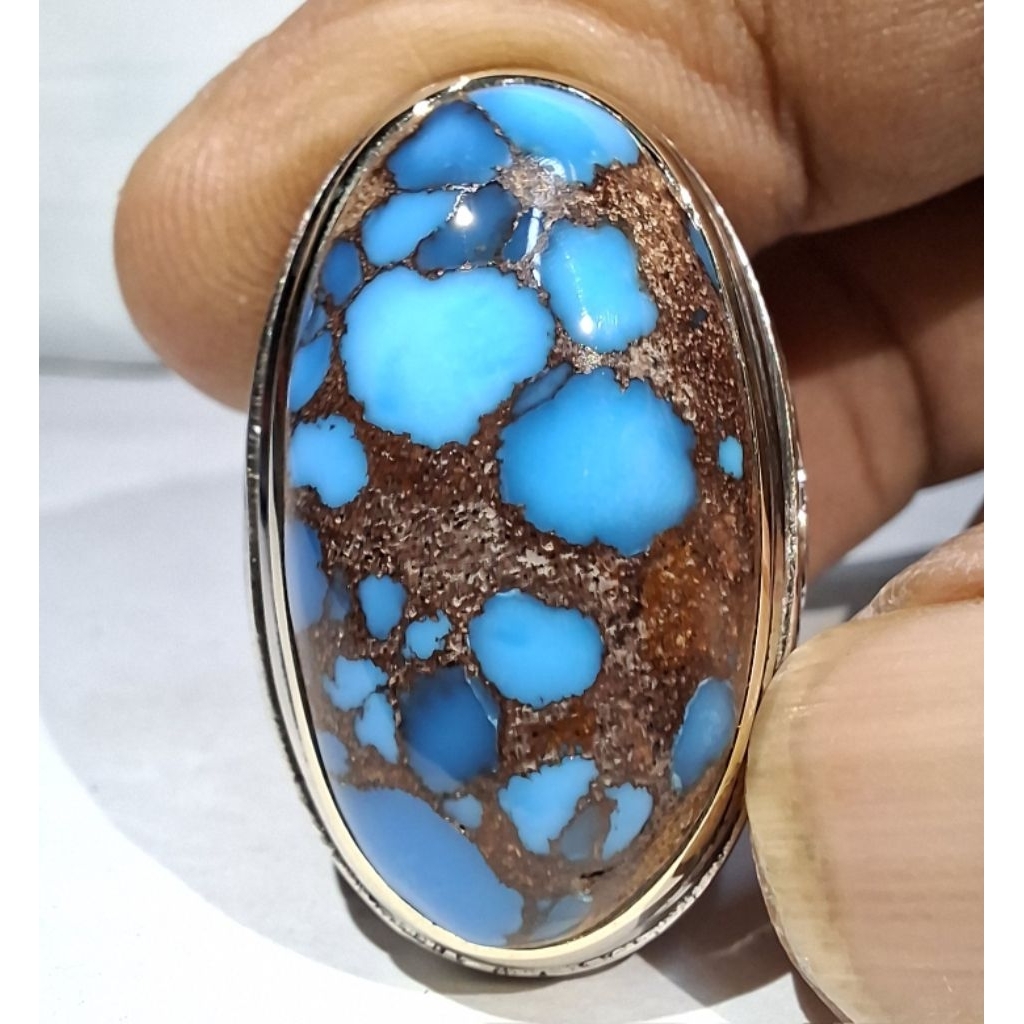 PIRUS MESIR BIRU GRADASI EST DIM 29,5x16x9,5 RING 8