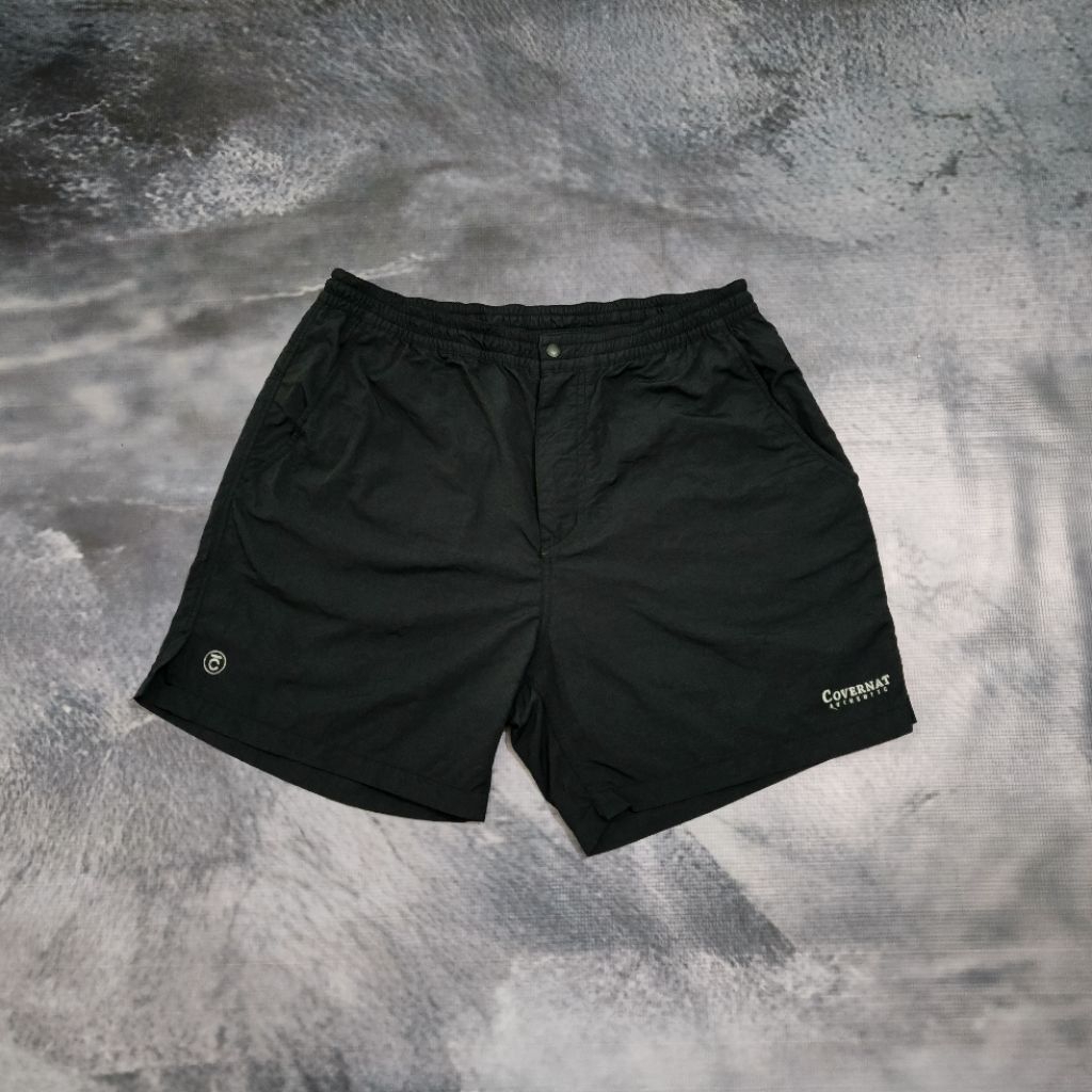 CELANA COVERNAT SPORTPANTS HITAM Y2K POCKET