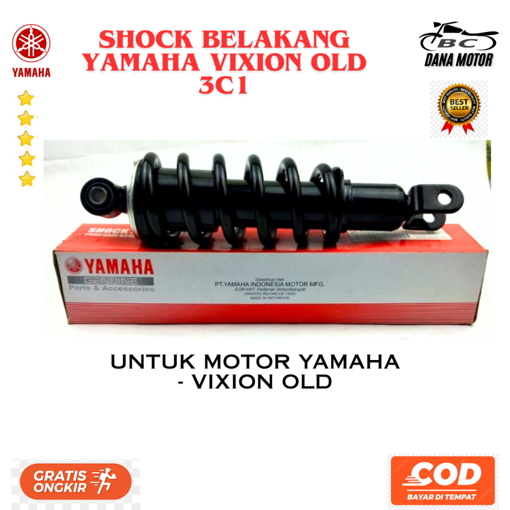 Shok Belakang Vixion Old Ori / Shockbreaker Yamaha Vixion Original Premium - 3C1-F2210-00