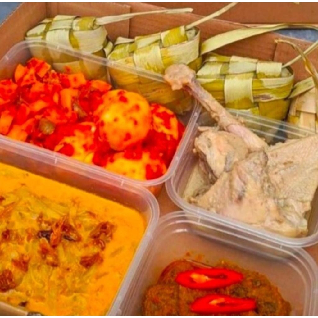 paket ketupat ayam edisi lebaran