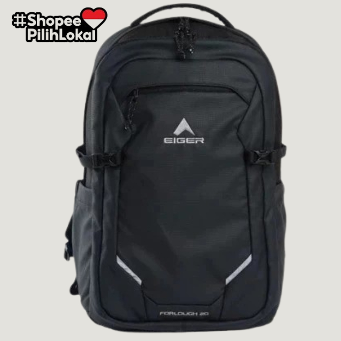 Promo Eiger Forlough 20L Tas Ransel Kuliah pria Waterproof Tas Ransel Laptop 14 inch Backpack Kekini