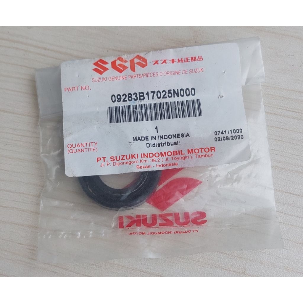 Seal Gear depan motor Suzuki Smash Shogun 110 125