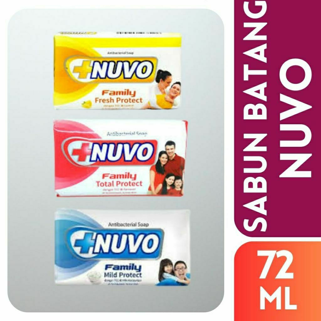 NUVO SABUN BATANG / NUVO SABUN MANDI BATANG