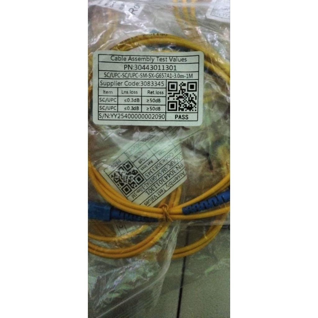 PATCHCORD SC/UPC