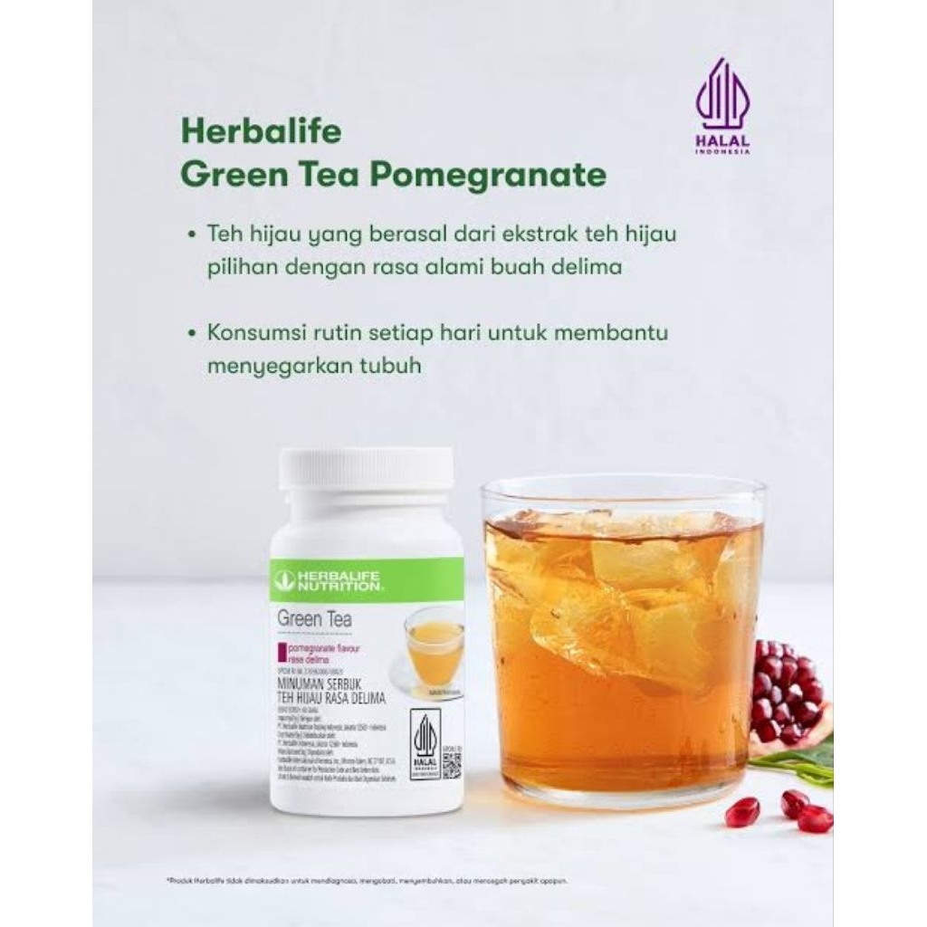 Tea Herbalife- Green Tea Pomegranate Anti Oksidan