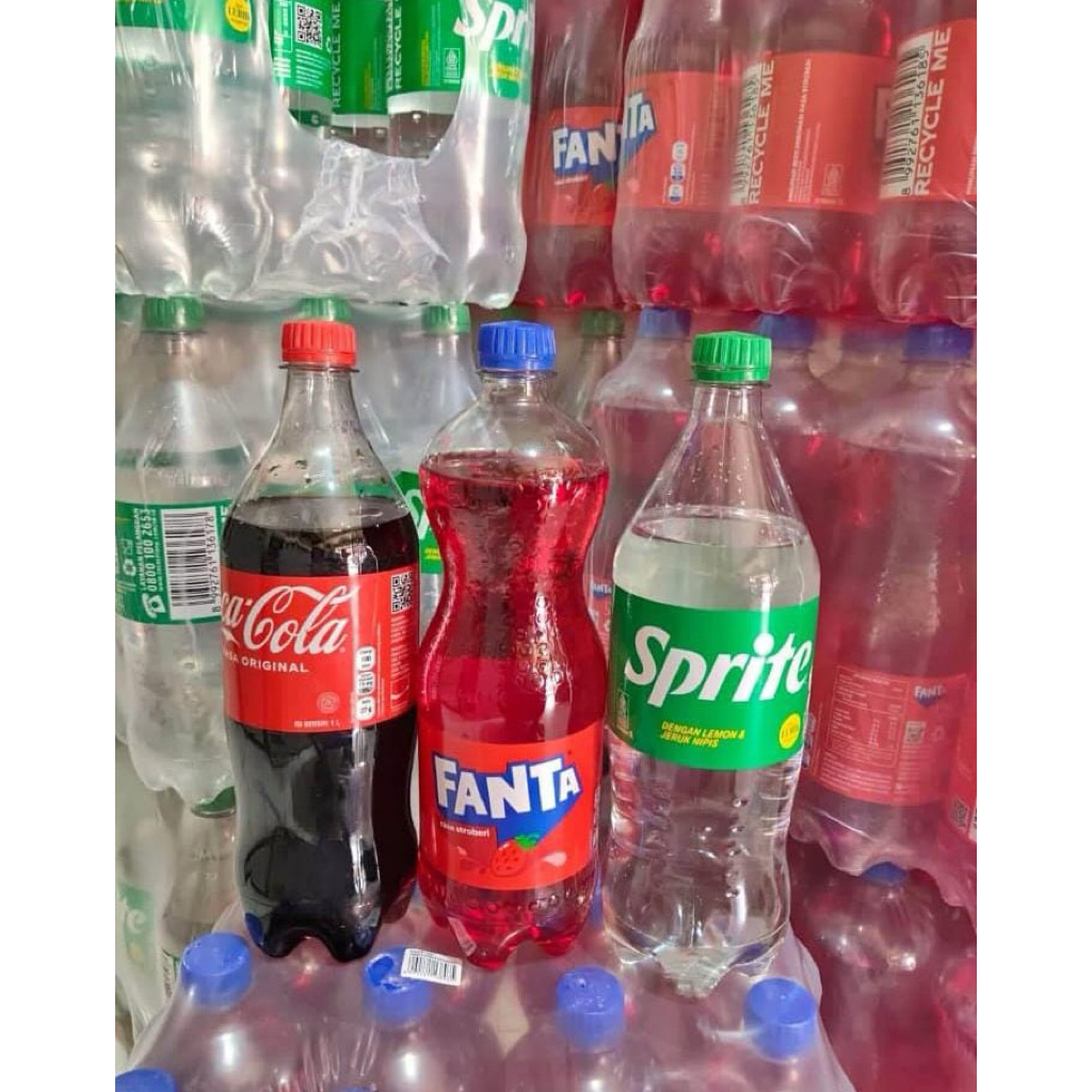 Minuman Berkarbonasi Sprite 1 Liter Rasa Lemon