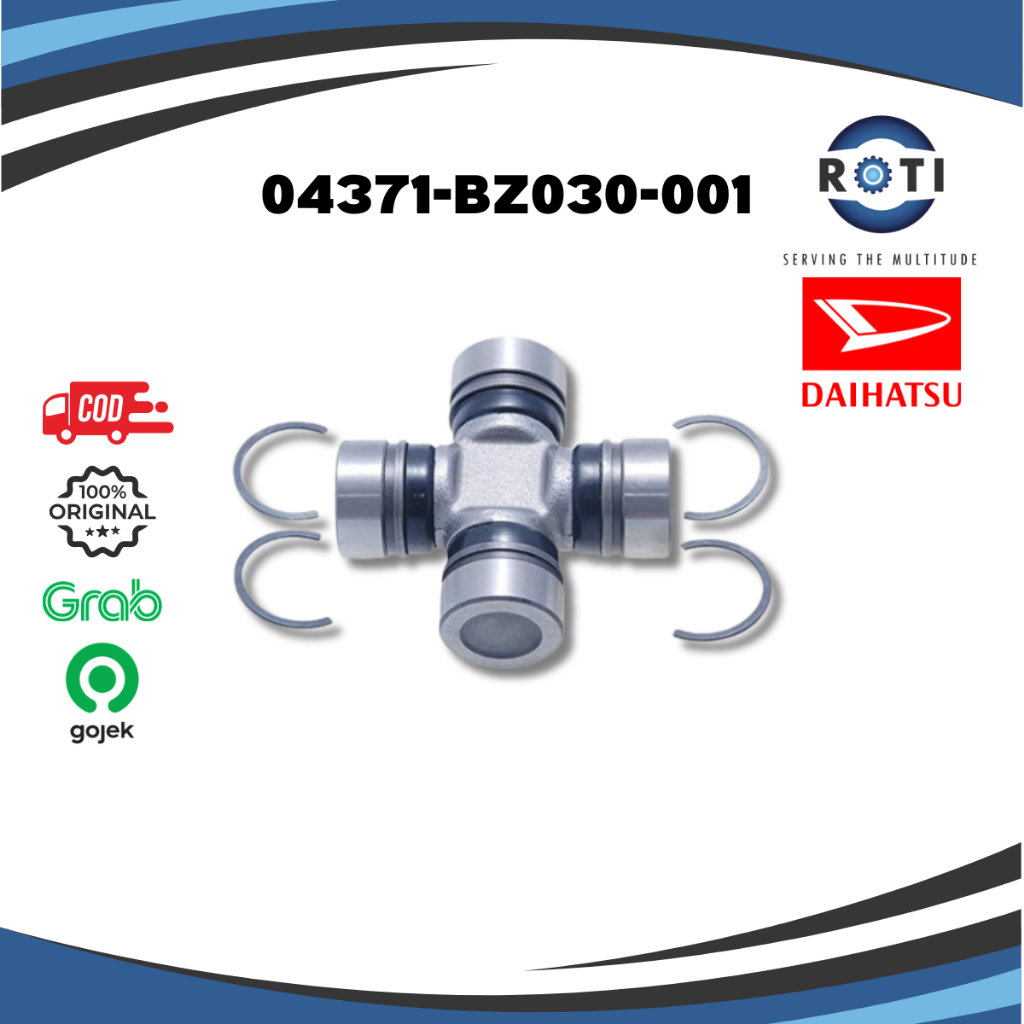 UNIVERSAL CROSS JOINT SPIDER KIT AVANZA XENIA 13 DAIHATSU 04371-BZ030-001