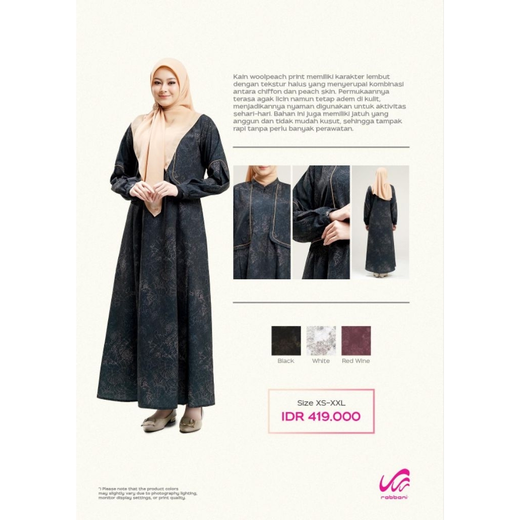 RABBANI 2026_ GAMIS RABBANI COUPLE SARANG DANURATI / dresslim rabbani danurati