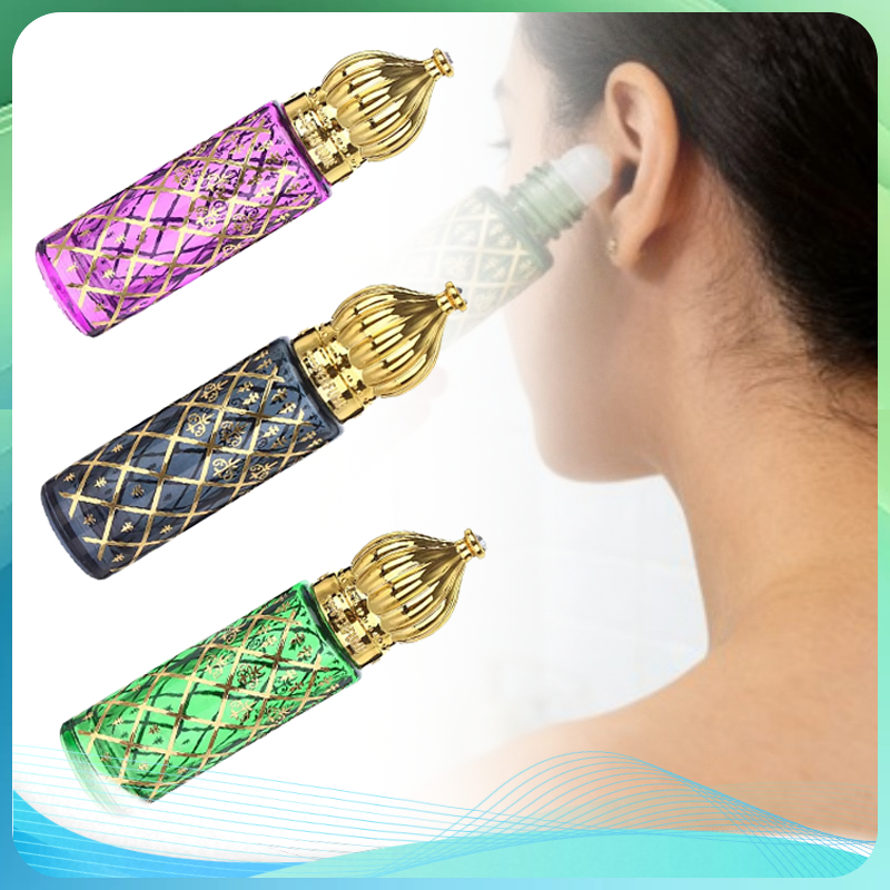 Botol Parfum Roll Botol Minyak Wangi Kosong Mewah 8ml Botol Roll On Unik Botol Parfum Qubah